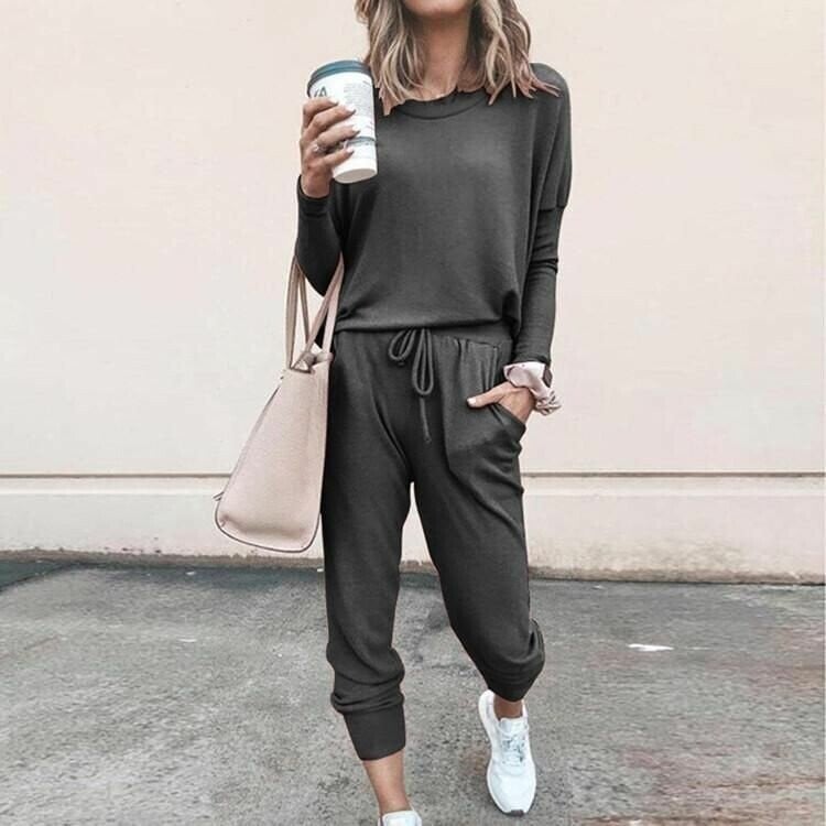 Women's Long Sleeve and Jogger Pants Set
