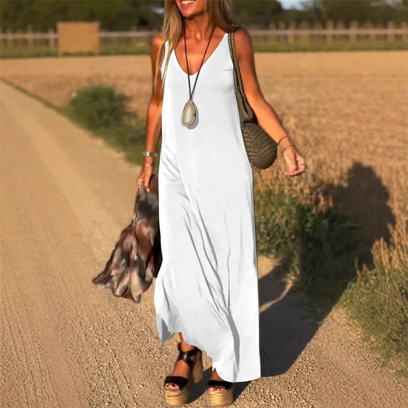 Lana Women's Maxi Dress Elegant Floor Length