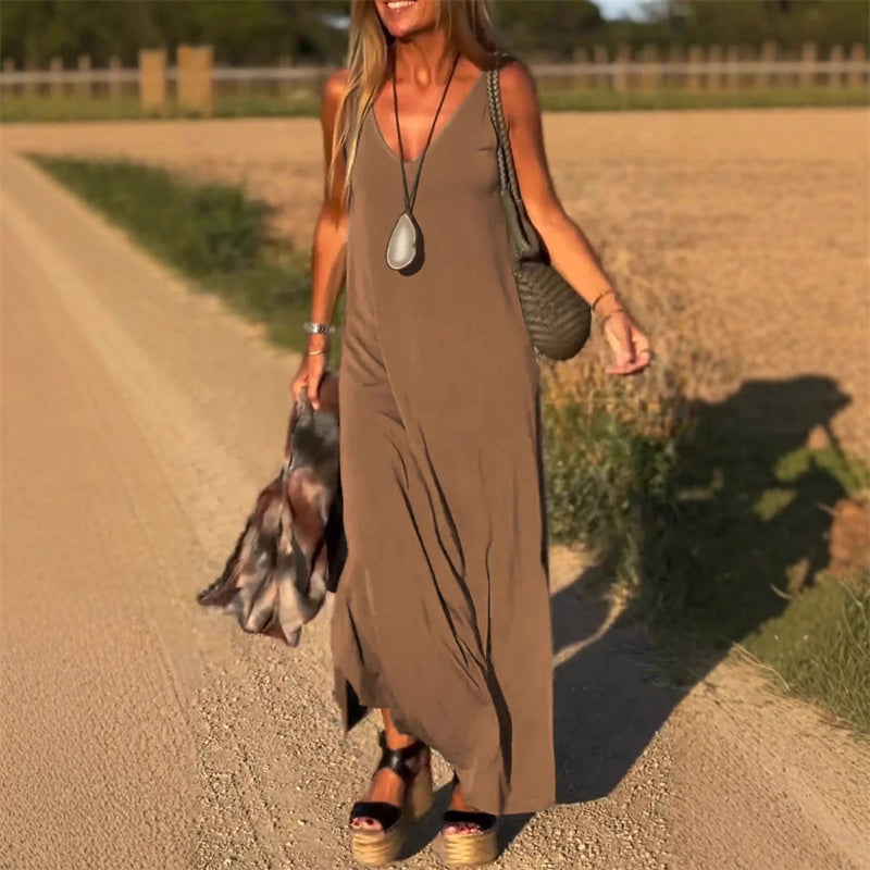 Lana Women's Maxi Dress Elegant Floor Length