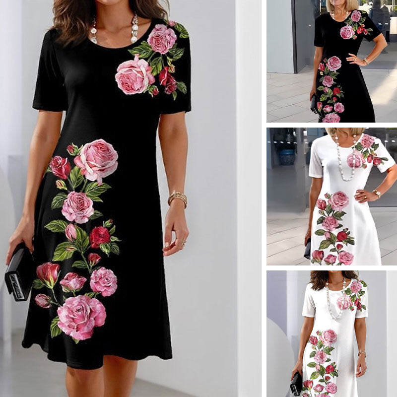 Pretty Floral Girl Dress