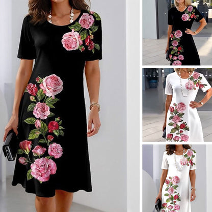 Pretty Floral Girl Dress