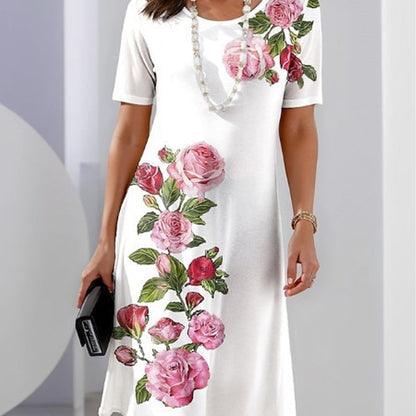 Pretty Floral Girl Dress - VibreMode