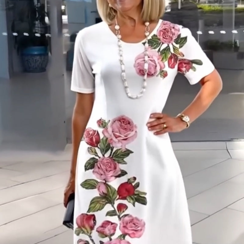 Pretty Floral Girl Dress