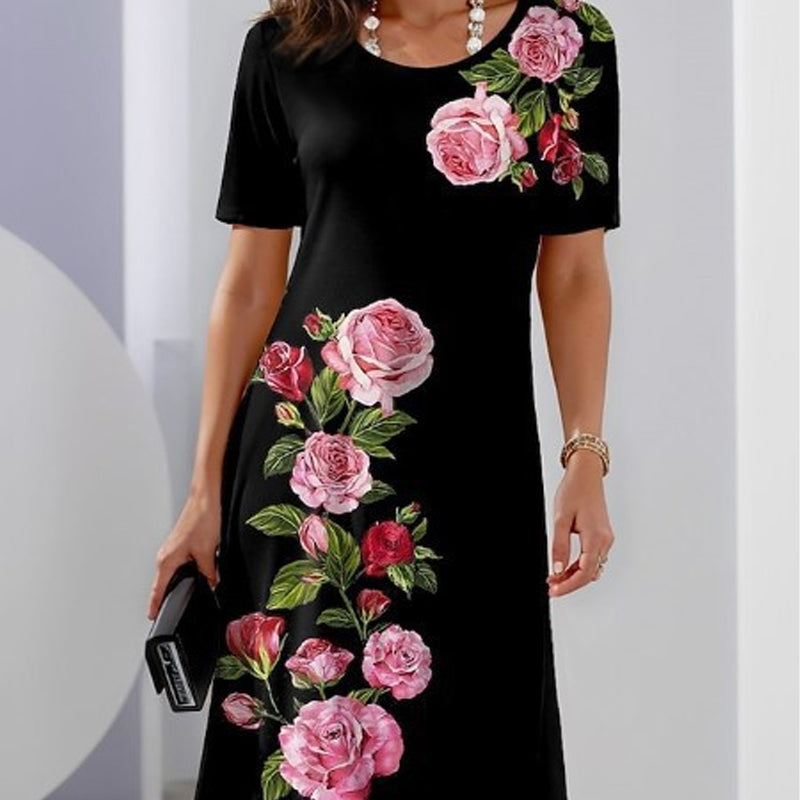 Pretty Floral Girl Dress