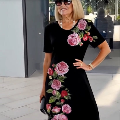 Pretty Floral Girl Dress
