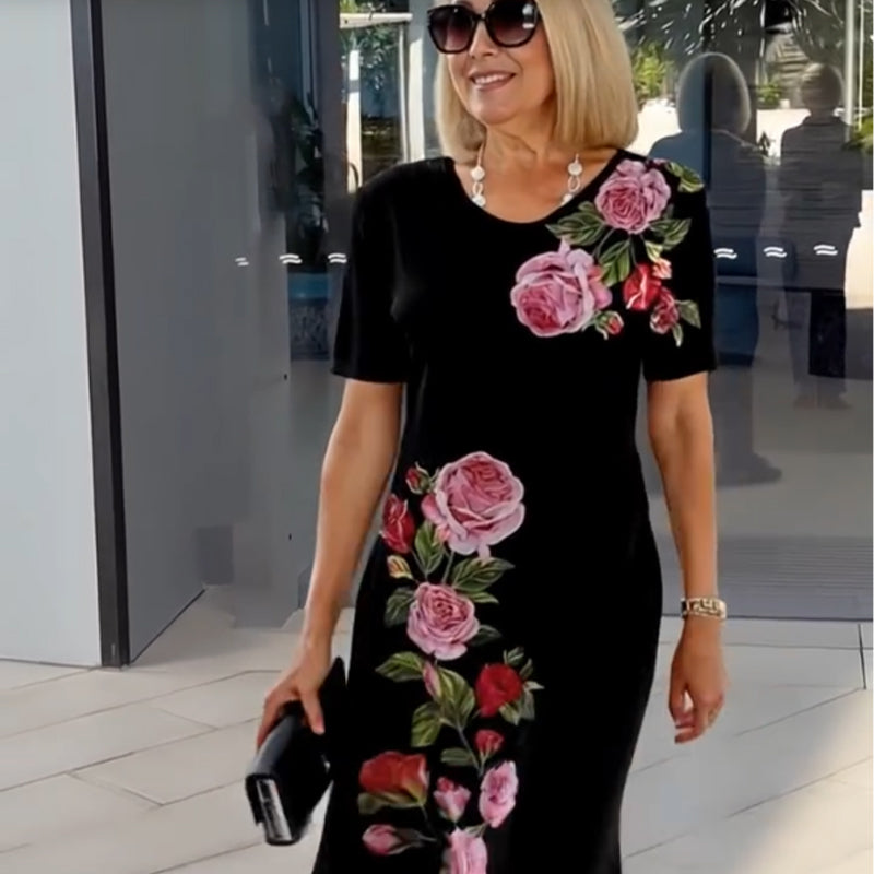 Pretty Floral Girl Dress