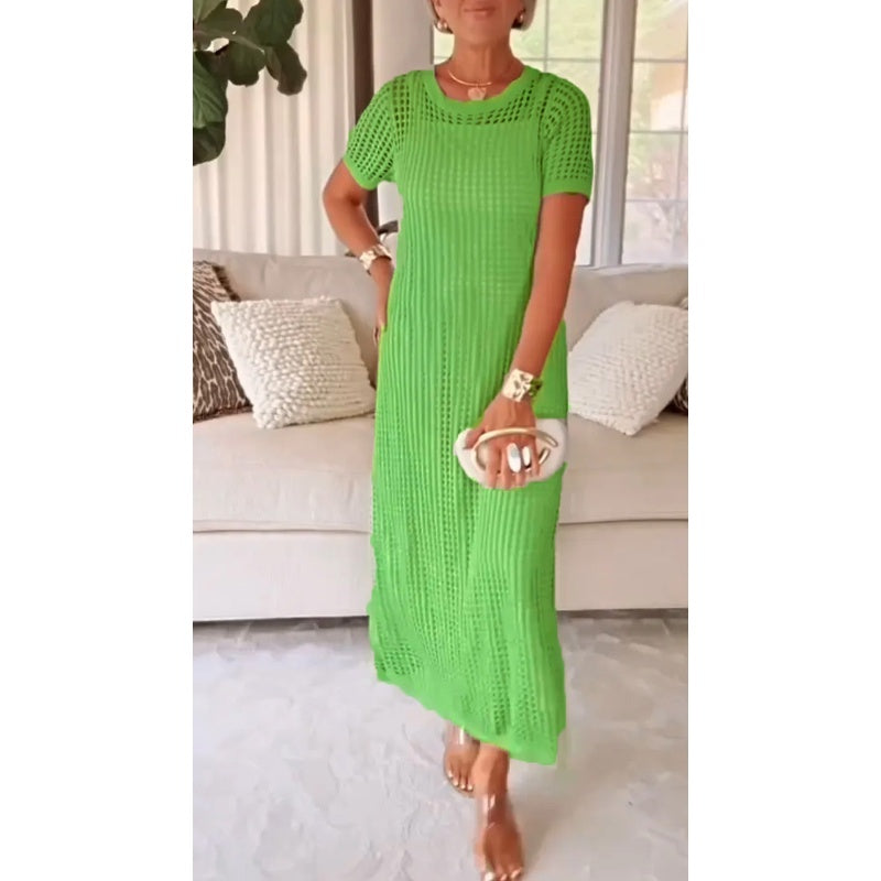 Lightweight Lace Long Evening Dress