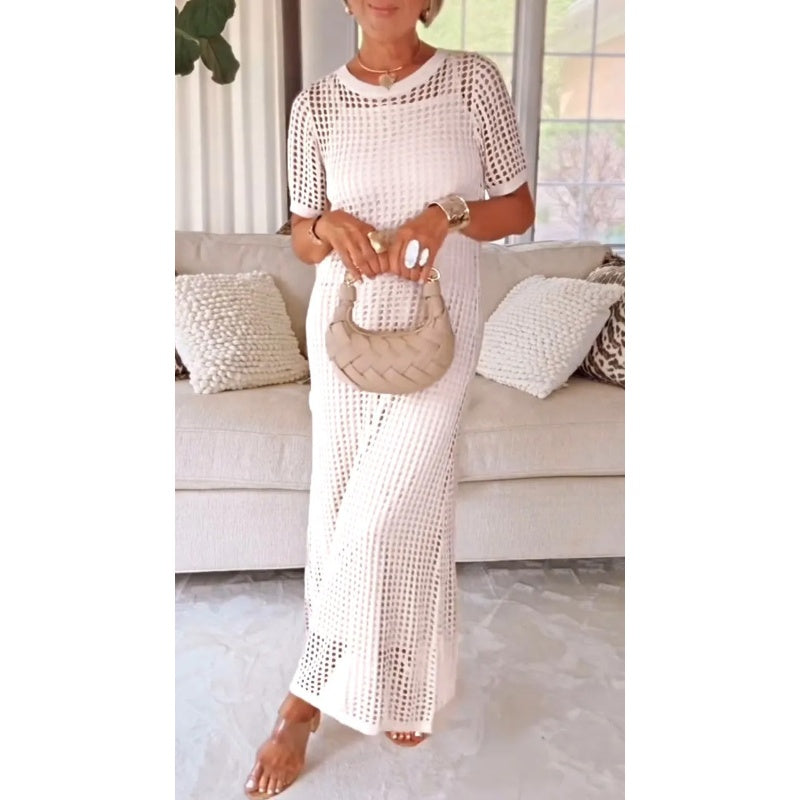 Lightweight Lace Long Evening Dress