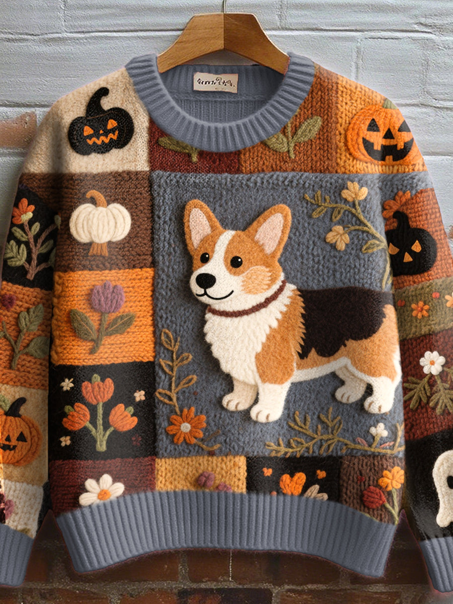 Cozy Fall Dog Pullover Sweater - VibreMode