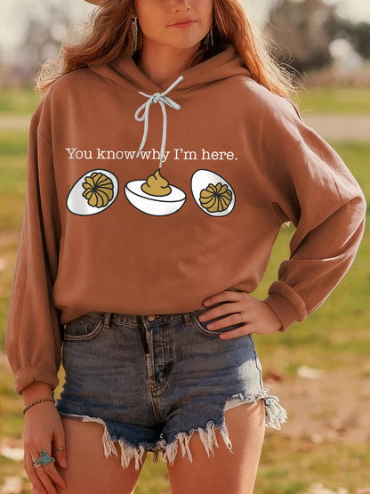 Women's Graphic Hoodie Long Sleeve