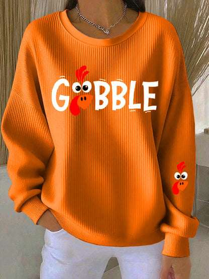 Cozy Fall Graphic Sweatshirt - VibreMode