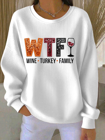 Cozy Fall Turkey Sweatshirt