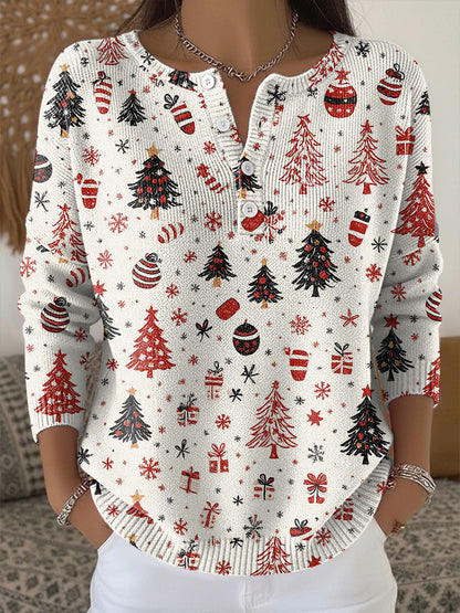 Fun Holiday Crewneck Sweater - VibreMode