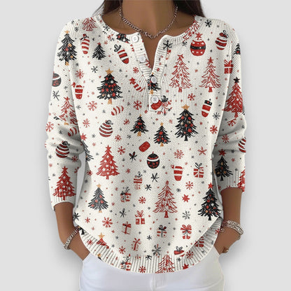 Fun Holiday Crewneck Sweater