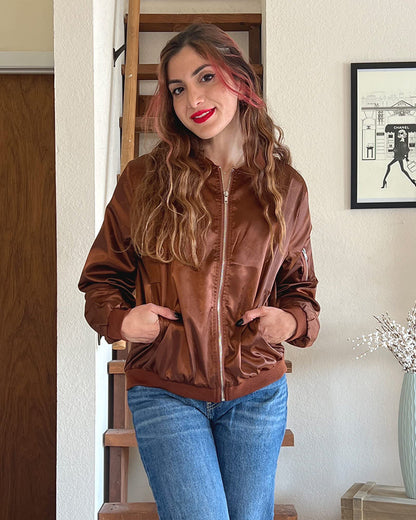 Image of Stephanie | Women's Lightweight Bomber Jacket