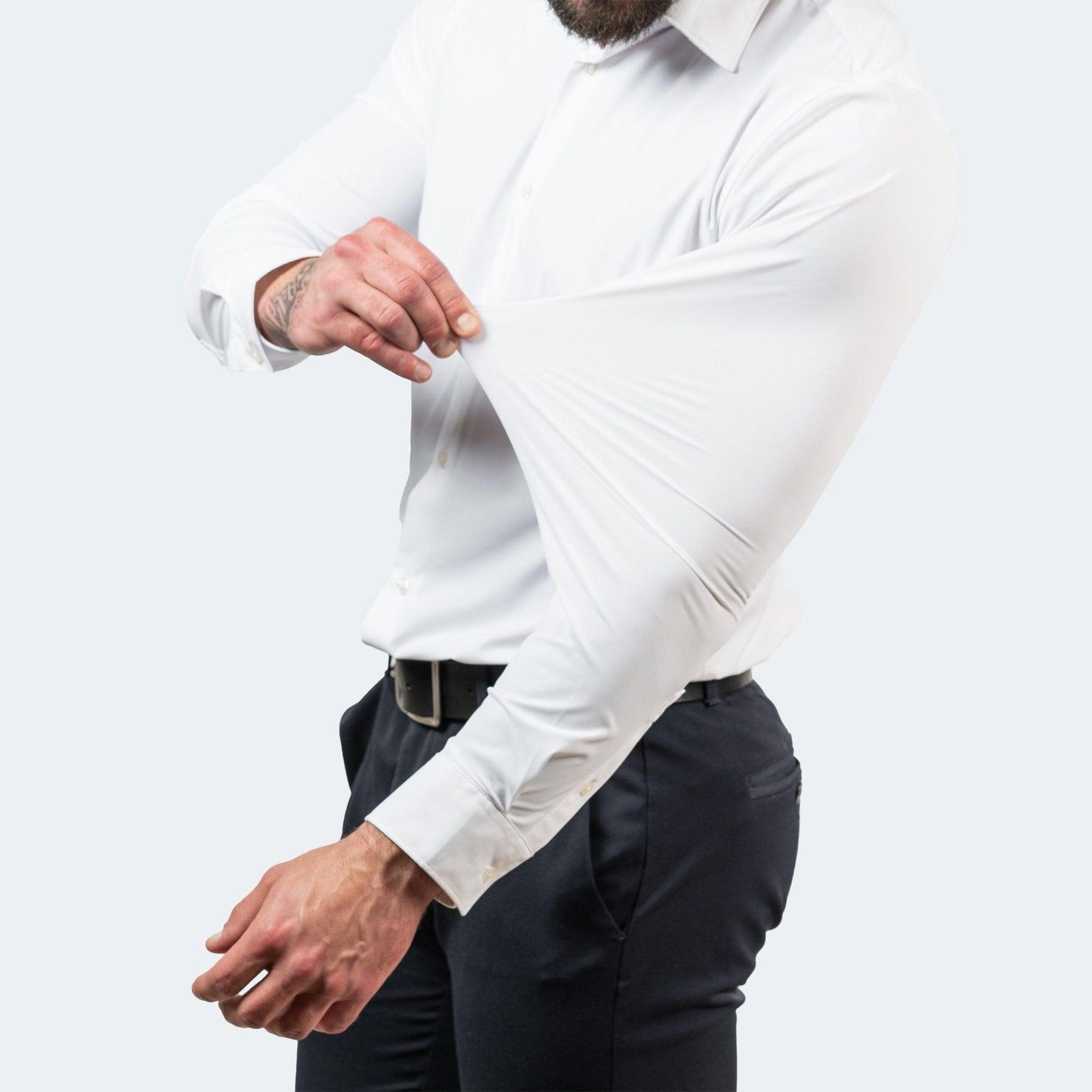 Men's Stretch Dress Shirt Wrinkle- Comfort Fit