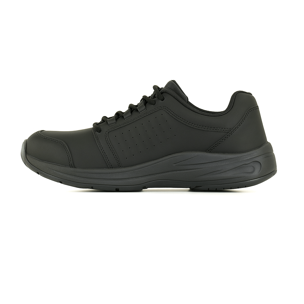 Comfortable Gel Running Shoes - Black - VibreMode