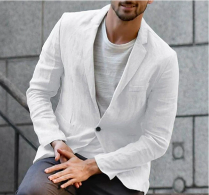 Image of Stuart | Men's Single-Breasted Casual Blazer