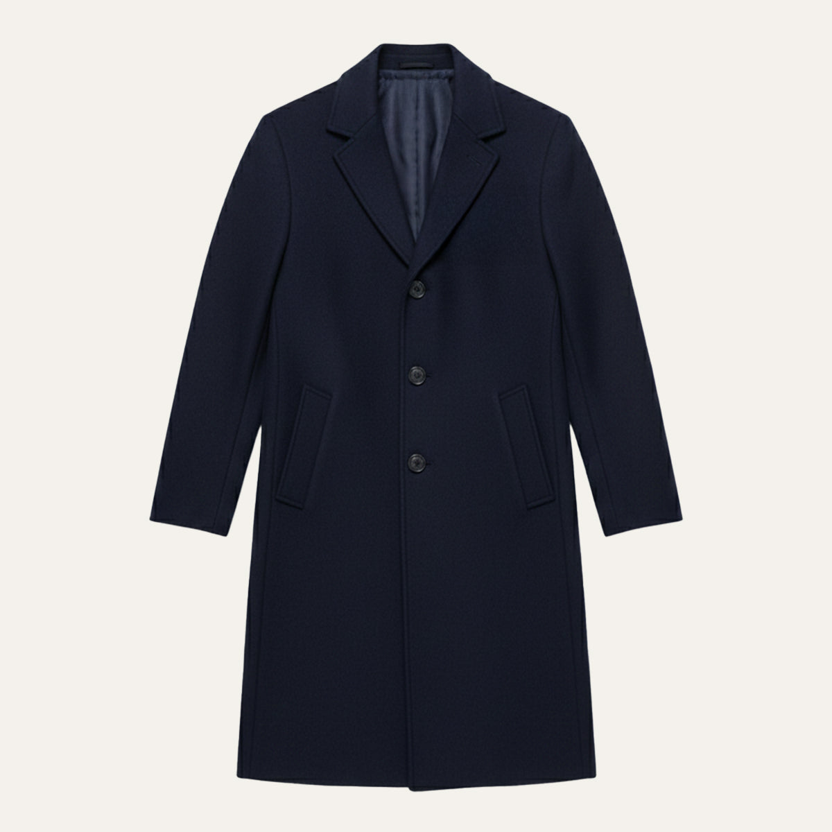 Men's Classic Wool Overcoat