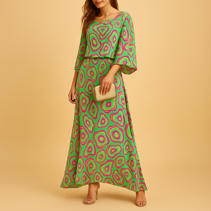 Beautiful Floral Women's Summer Dress - VibreMode