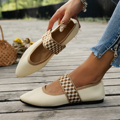 Comfortable Women's Flat Spring Dance Shoes