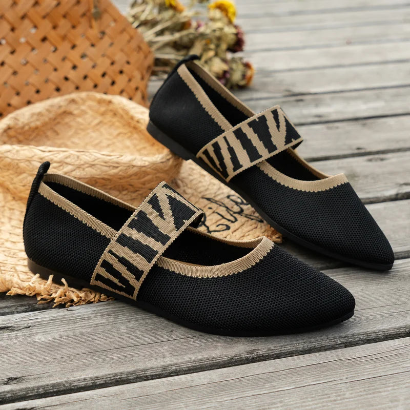 Comfortable Women's Flat Spring Dance Shoes