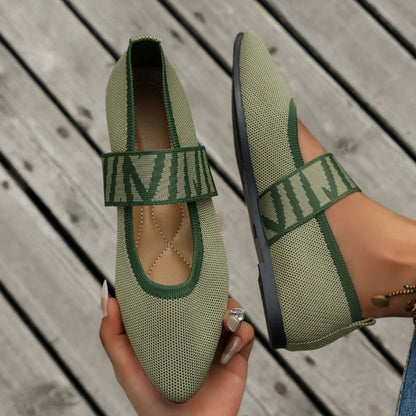 Comfortable Women's Flat Spring Dance Shoes