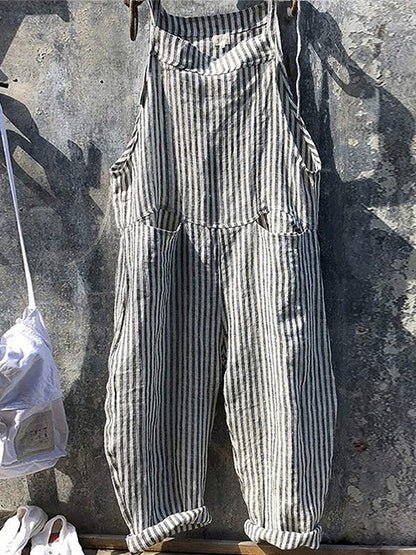 Women's Relaxed Fit Overalls - VibreMode