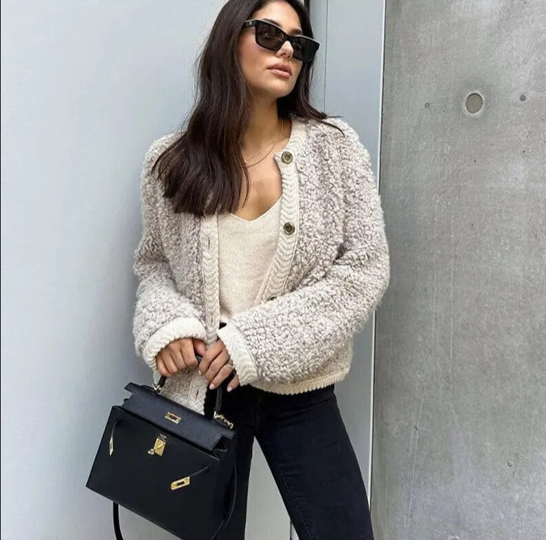 Image of Susan | Women's Button-Front Relaxed Fit Cardigan