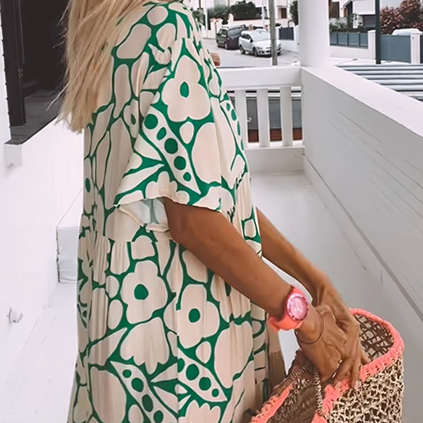 Trendy Floral Sundress