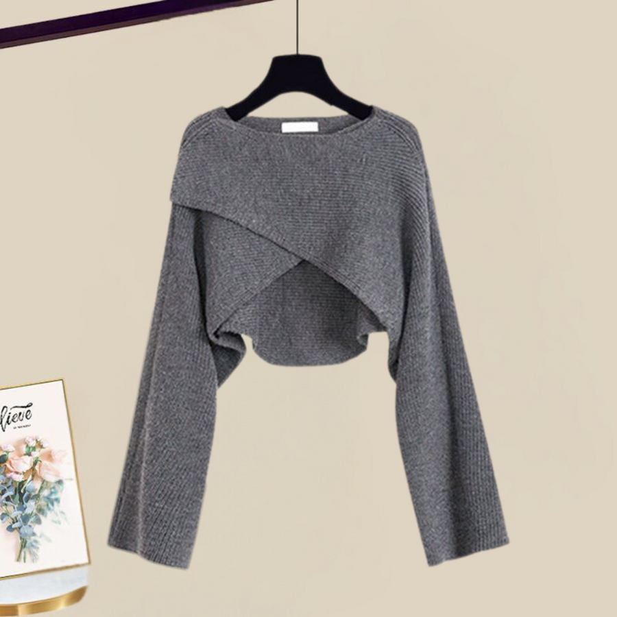Versatile 2 Piece Knit Dress Outfit