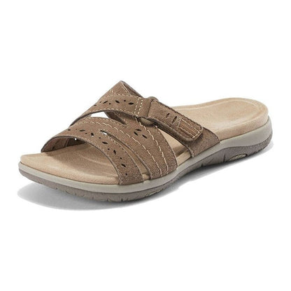 Comfortable Women's Walking Sandals with Adjustable Straps - VibreMode