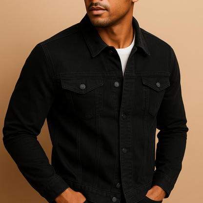Tailored cotton button-up shirt for men with a classic collar and comfortable fit, ideal for work outfits, casual wear, and everyday styling.