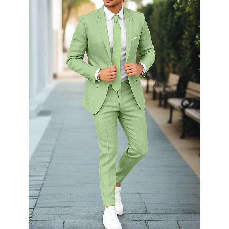 Men's 2-Piece Casual Suit