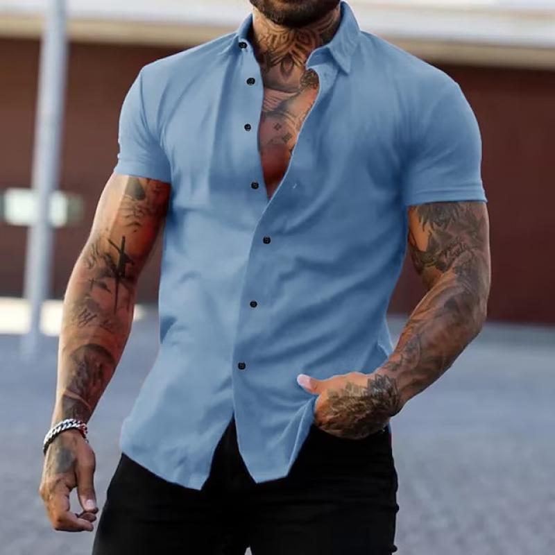 Image of Theodore | Men's Slim Fit Button-Down Shirt