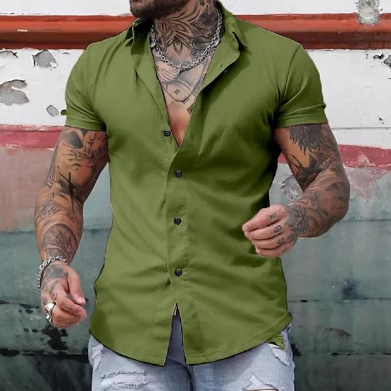 Image of Theodore | Men's Slim Fit Button-Down Shirt