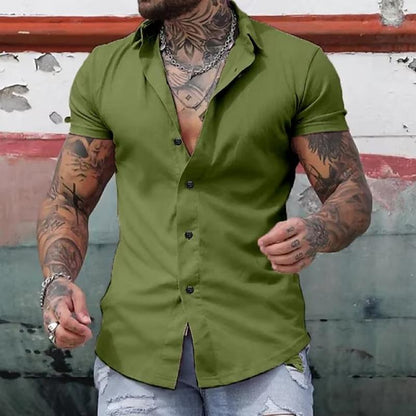 Image of Theodore | Men's Slim Fit Button-Down Shirt