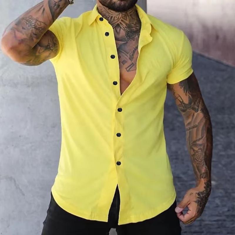 Image of Theodore | Men's Slim Fit Button-Down Shirt