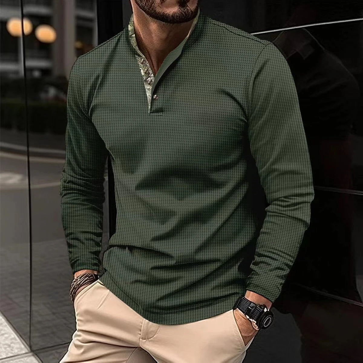 Image of Timothy | Men's Slim-Fit Casual Shirt