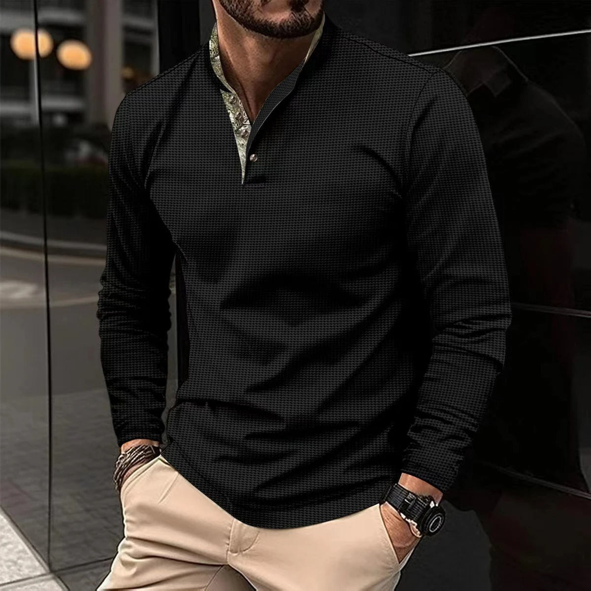Men's Slim Fit Casual Shirt - VibreMode
