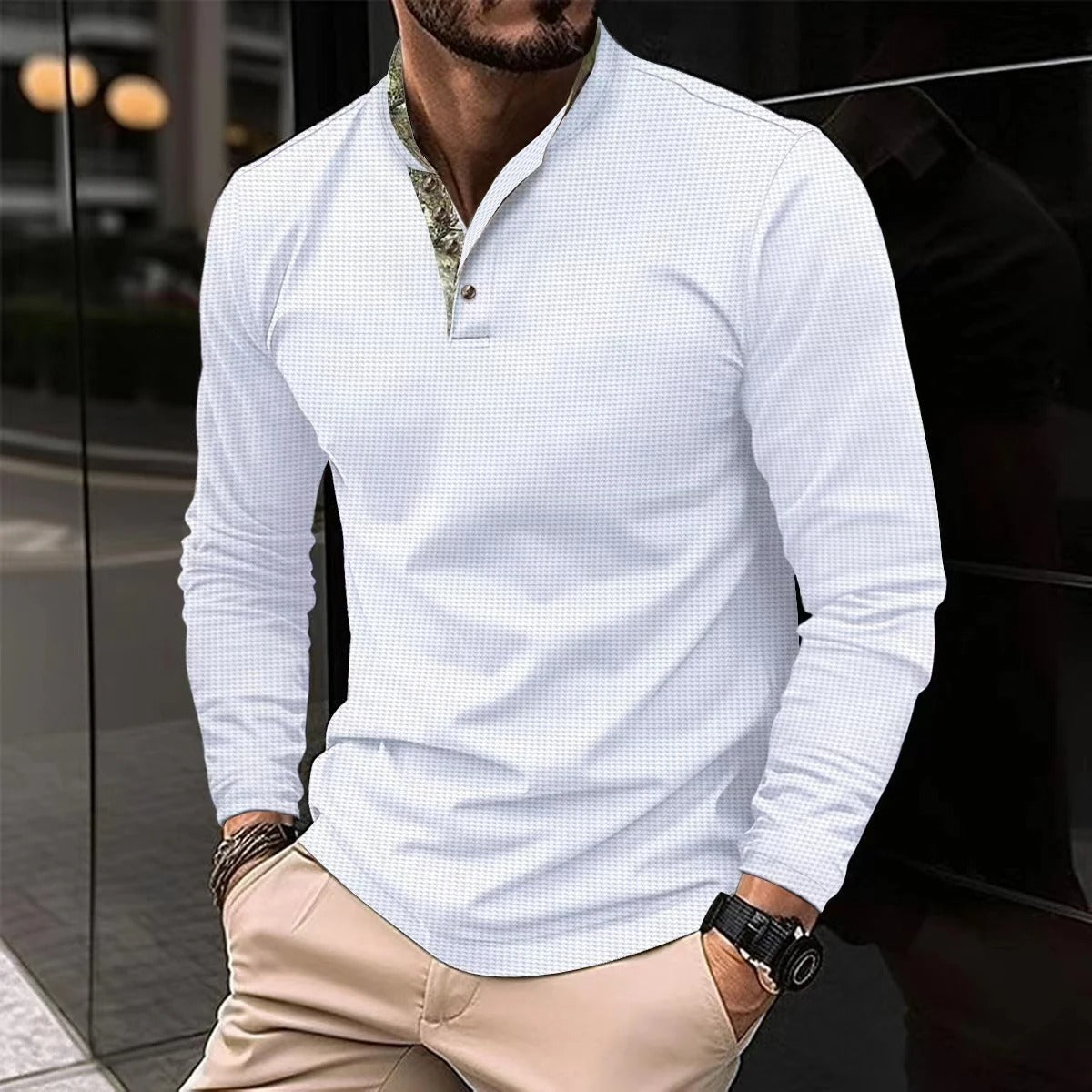 Image of Timothy | Men's Slim-Fit Casual Shirt
