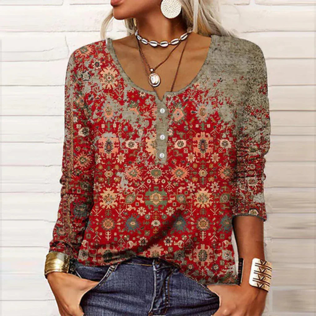 Women's Elegant Blouse Refined Style - VibreMode