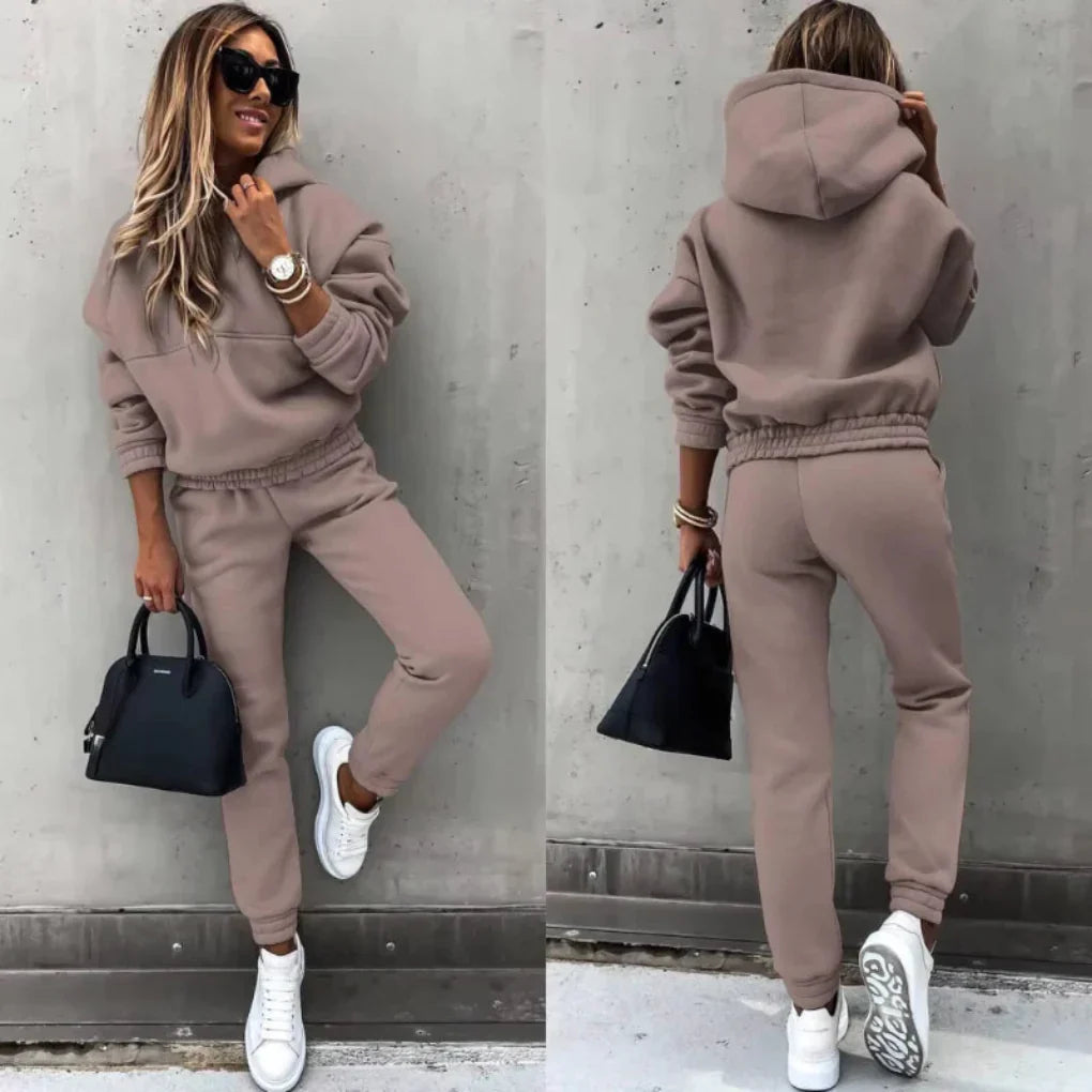 Women's Sporty Tracksuit Winter Active Layer