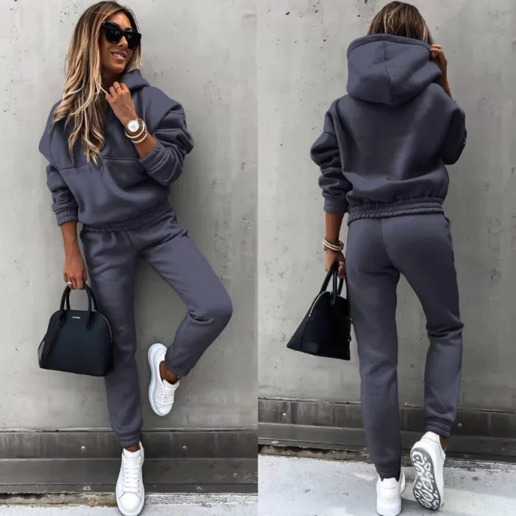Women's Sporty Tracksuit Winter Active Layer