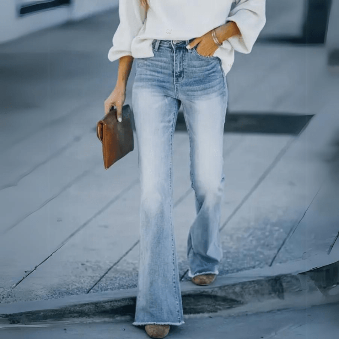 Blair | Women's Comfort High Waist Wide Leg Jeans