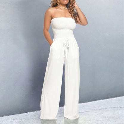 Fashionable Cold Shoulder Jumpsuit