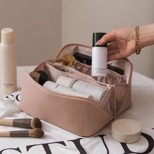 Leather Makeup Bag - VibreMode