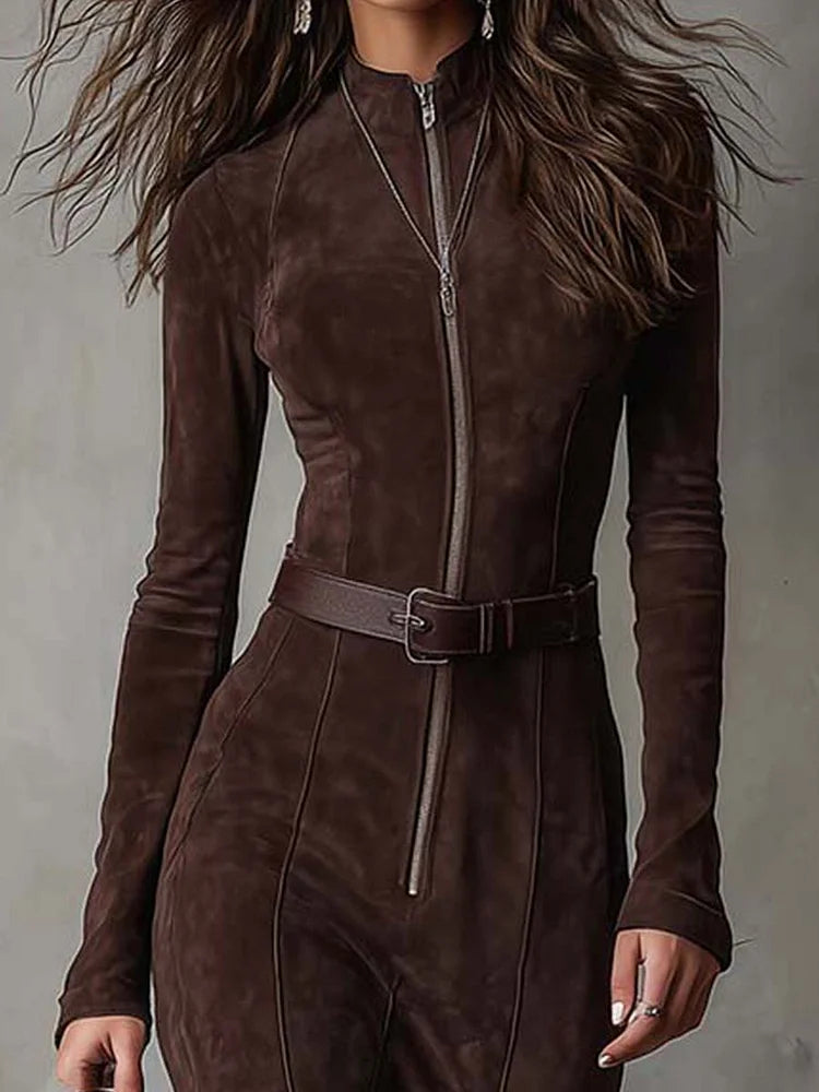 Image of Trinity | Women's Long Sleeve Bodycon Maxi Dress