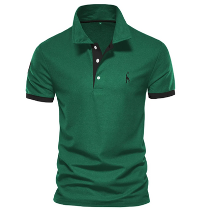 Image of Troy | Men's Slim Fit Short Sleeve Polo Shirt