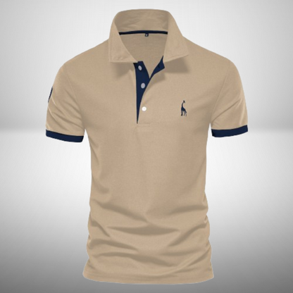Image of Troy | Men's Slim Fit Short Sleeve Polo Shirt